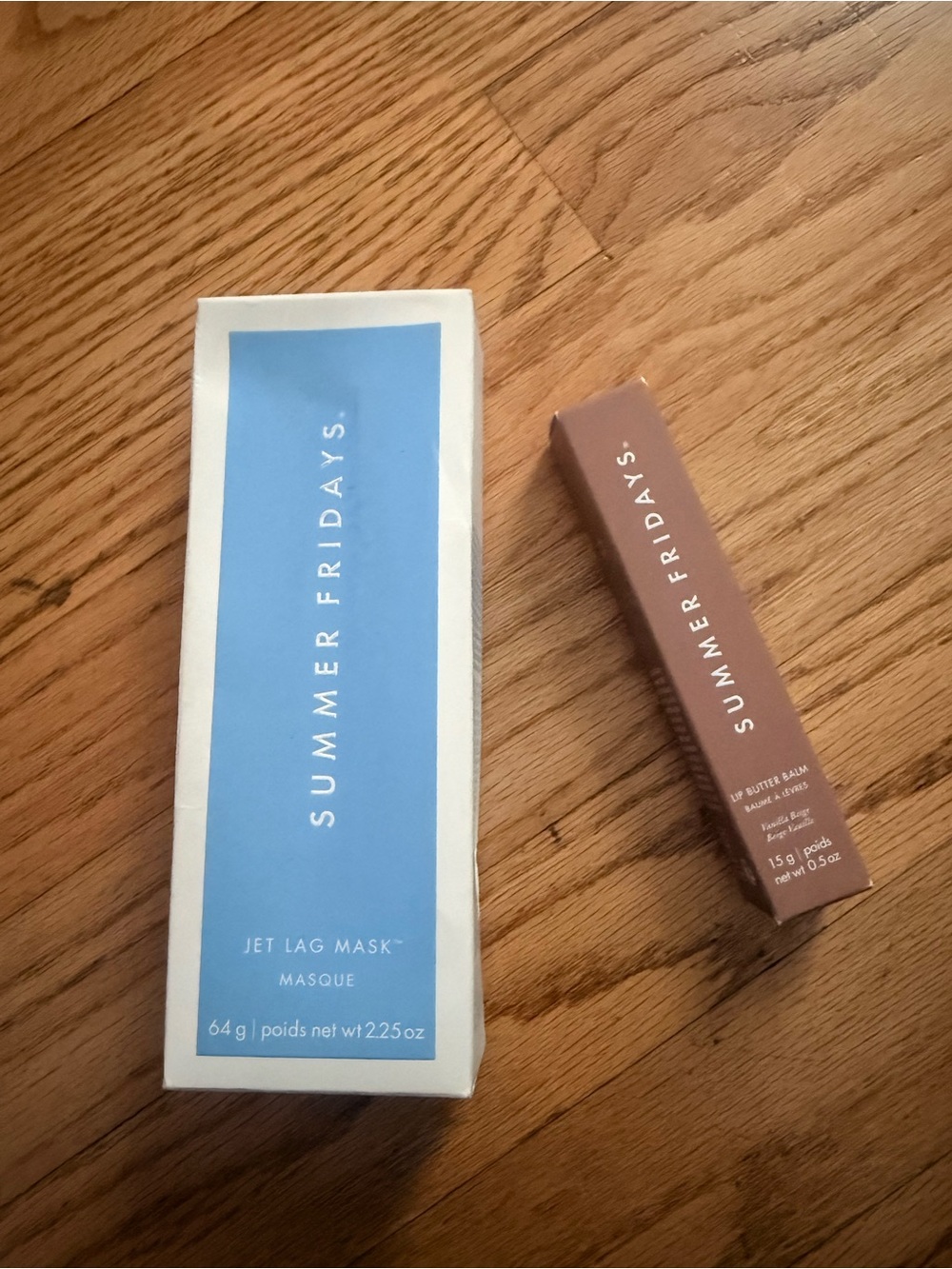 Summer Fridays Jet Lag Mask + Lip Butter Balm in Blue & Brown